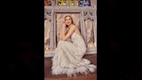 فستان زفاف على شكل طاووس 
