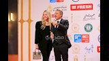 إيهاب فهمي وزوجته في مهرجان القاهرة السينمائي