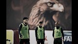 مران الأهلي استعدادا لمواجهة الاتحاد السكندري