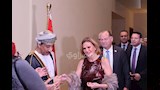 يسرا في حفل سفارة عمان بالقاهرة