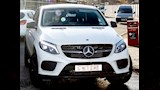 صلاح يستقل سيارة مرسيدس AMG GLE كوبيه