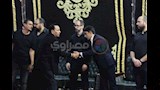 محمد فؤاد يقدم واجب العزاء في الراحل حسن يوسف