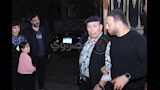 الفنان أحمد ماهر في عزاء الراحل حسن يوسف