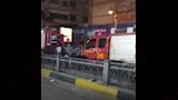 حريق في محل بمحطة الرمل (2)