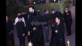 ميرهان حسين تصل عزاء محمد رحيم 