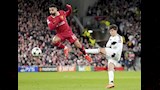 محمد صلاح لاعب ليفربول من مباراة ريال مدريد_5