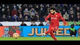 محمد صلاح يهدر ركلة جزاء أمام ليستر سيتي