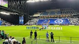 تيفو جماهير الهلال في مباراة استقلال