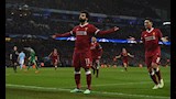 محمد صلاح واحتفال أمام السيتي