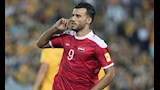 عمر السومة مهاجم منتخب فلسطين السابق