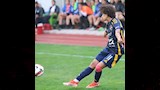منة طارق لاعبة الاهلي من مباراة البنك الأهلي