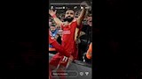 محمد صلاح شارك متابعيه احتفاله بهدفه أمام سيتي