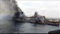 إغراق سفينة حربية روسية ارشيفية