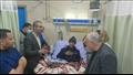 مستشفى بني سويف الجامعي تستقبل مصابي غزة  (5)