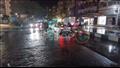 شوارع سوهاج تغرقها الأمطار