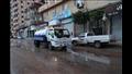 رئيس شركة الصرف الصحي يتابع كسح الأمطار بالإسكندرية (8)