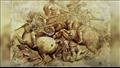 معركة أنجياري لليوناردو دا فينشي 1500