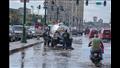 صورة أرشيفية لأمطار في الإسكندرية خلال النوات (2)