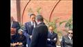 وصول نجلا الرئيس الأسبق مبارك إلى مدفنه لإحياء ذكرى وفاته الرابعة   (5)