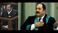 صدام حسين ومحاميه المصري محمد منيب