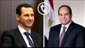 الرئيس السيسي يهنئ بشار الأسد