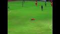 لحظة سقوط اللاعب أحمد رفعت في مباراةمودرن والاتحاد