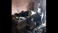 الأجهزة المنزلية المحترقة جراء حريق استديو الأهرام
