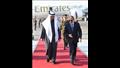 الرئيس السيسي يستقبل رئيس الإمارات 