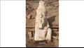 الكشف عن الجزء العلوي من تمثال للملك رمسيس الثاني 