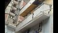 انهيار شرفة عقار دون إصابات في الإسكندرية