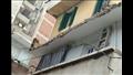 انهيار شرفة عقار دون إصابات في الإسكندرية