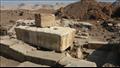 الأطلال القديمة بمحيط معبد نيرون بالمنيا
