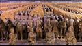 جيش التيراكوتا في مقبرة الامبراطور الأول للصين