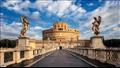 قلعة سانت أنجيلو أو ضريح هادريان في روما بإيطاليا