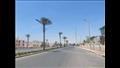 رياح محملة بالرمال بالطرق الداخلية لمدينة طور سيناء