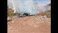 حريق بمنطقة شندوم بالداخلة