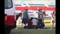  سقوط لؤي وائل لاعب المقاولون العرب خلال لقاء بلدية المحلة