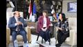 مايا مرسي تلتقى محافظ أسوان وتتفقد أنشطة وفعاليات المجلس (5)