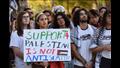 احتجاجات طلابية مؤيدة للفلسطينيين