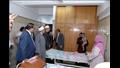 وفد من الأوقاف والكنيسة يزور المصابين الفلسطينيين بمستشفيات جامعة أسيوط (21)