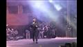تامر حسني والجمهور في حفل تحرير سيناء