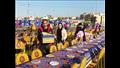 مائدة إفطار ببورسعيد بمشاركة أهالي 3 أحياء 