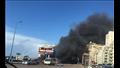 حريق هائل في نادي الصيادلة بالإسكندرية (7)