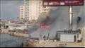 حريق هائل في نادي الصيادلة بالإسكندرية (1)