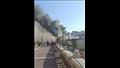 حريق هائل في نادي الصيادلة بالإسكندرية (9)