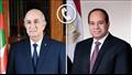 _ السيسي ورئيس الجزائر يتبادلان التهنئة بمناسبة عي