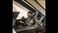 شريف منير داخل طائرة حربية