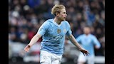 كيفن دي بروين لاعب مانشستر سيتي