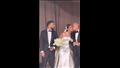 قبلة والد ريم من حفل زفافها