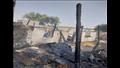 السيطرة على حريق نشب بمنزل وحظيرة في أسيوط (2)